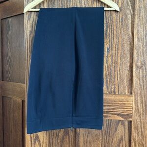 Talbots Heritage navy blue side zip pants, size 16